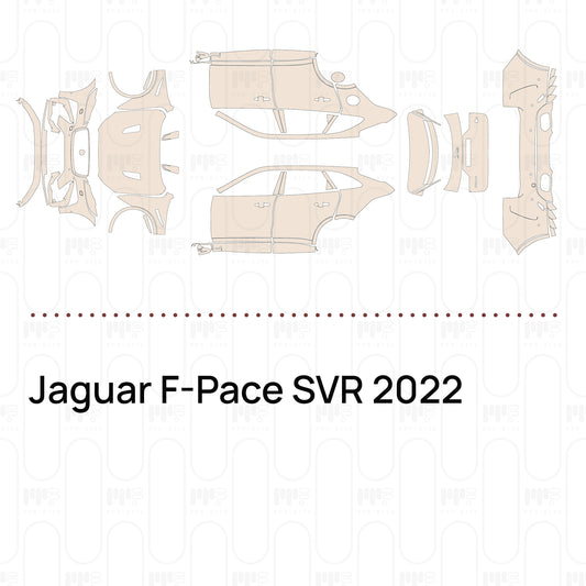 Pre-Cut PPF Jaguar F-Pace SVR 2022