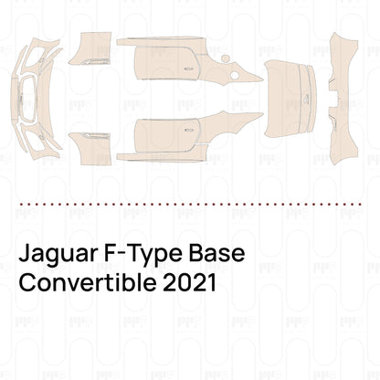 Pre-Cut PPF Jaguar F-Type Base Convertible 2021