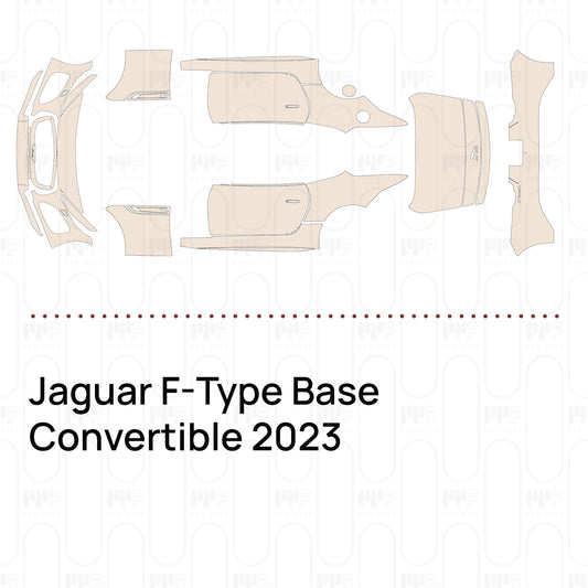 Pre-Cut PPF Jaguar F-Type Base Convertible 2023