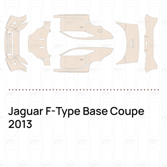Pre-Cut PPF Jaguar F-Type Base Coupe 2013