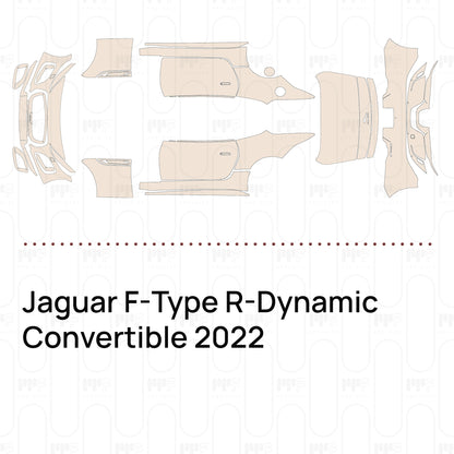 Pre-Cut PPF Jaguar F-Type R-Dynamic Convertible 2022