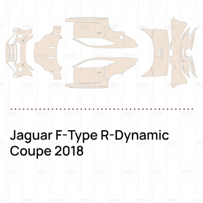 Pre-Cut PPF Jaguar F-Type R-Dynamic Coupe 2018