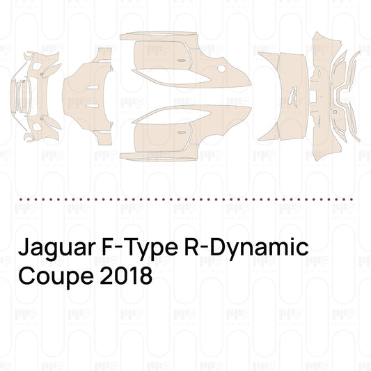 Pre-Cut PPF Jaguar F-Type R-Dynamic Coupe 2018