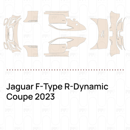 Pre-Cut PPF Jaguar F-Type R-Dynamic Coupe 2023