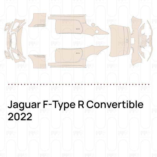 Pre-Cut PPF Jaguar F-Type R Convertible 2022