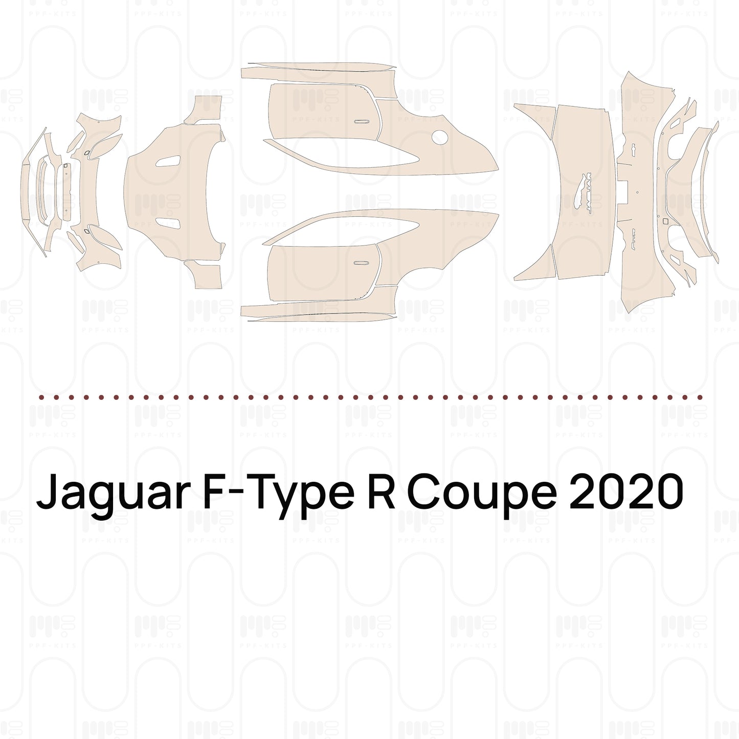 Pre-Cut PPF Jaguar F-Type R Coupe 2020