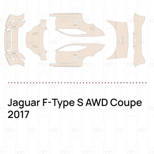 Pre-Cut PPF Jaguar F-Type S AWD Coupe 2017