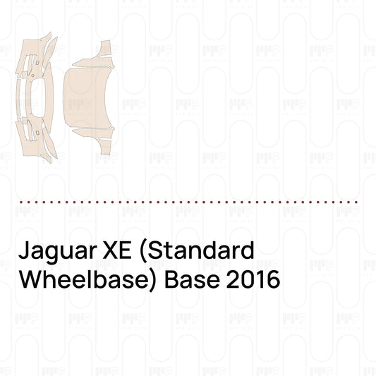 Pre-Cut PPF Jaguar XE (Standard Wheelbase) Base 2016