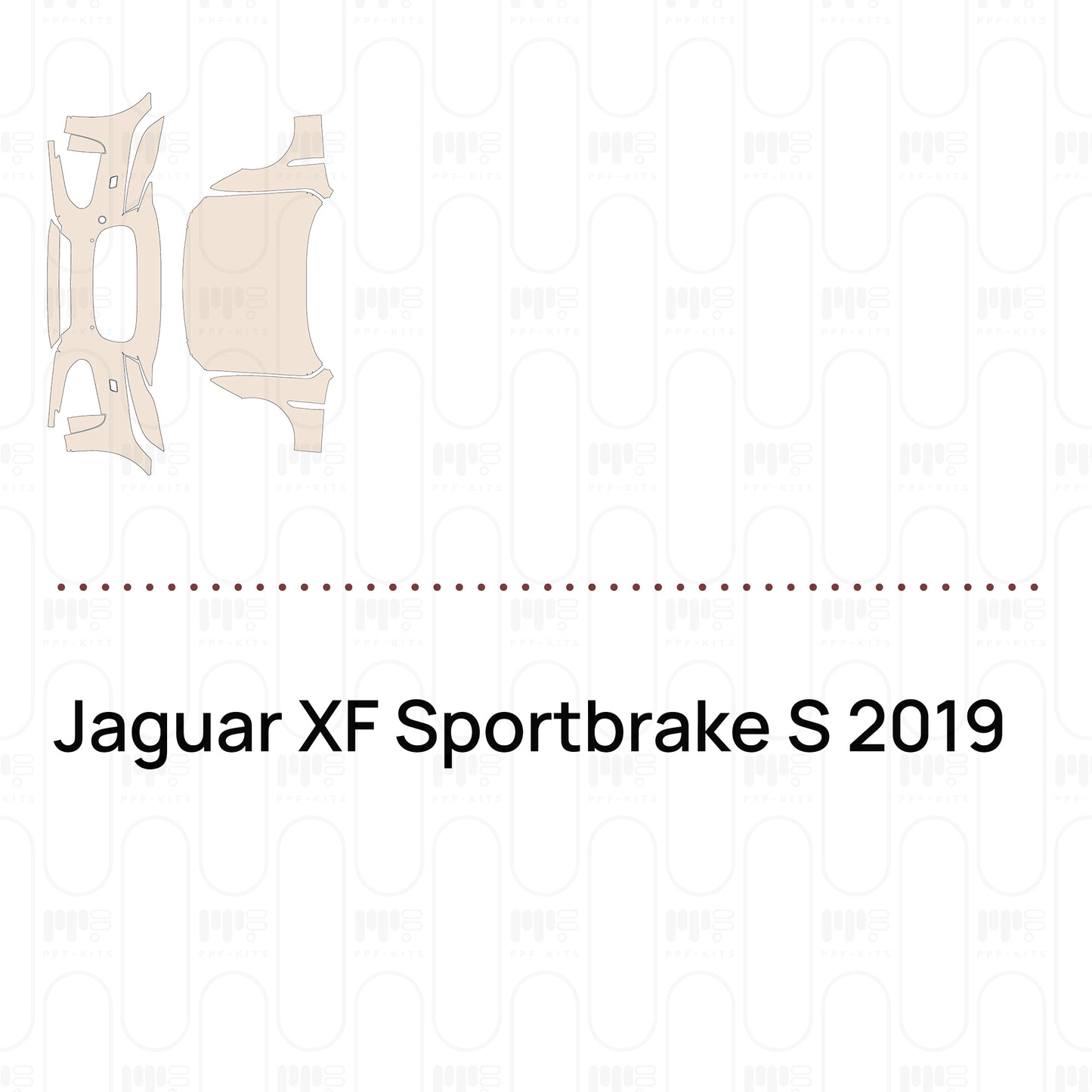 Pre-Cut PPF Jaguar XF Sportbrake S 2019