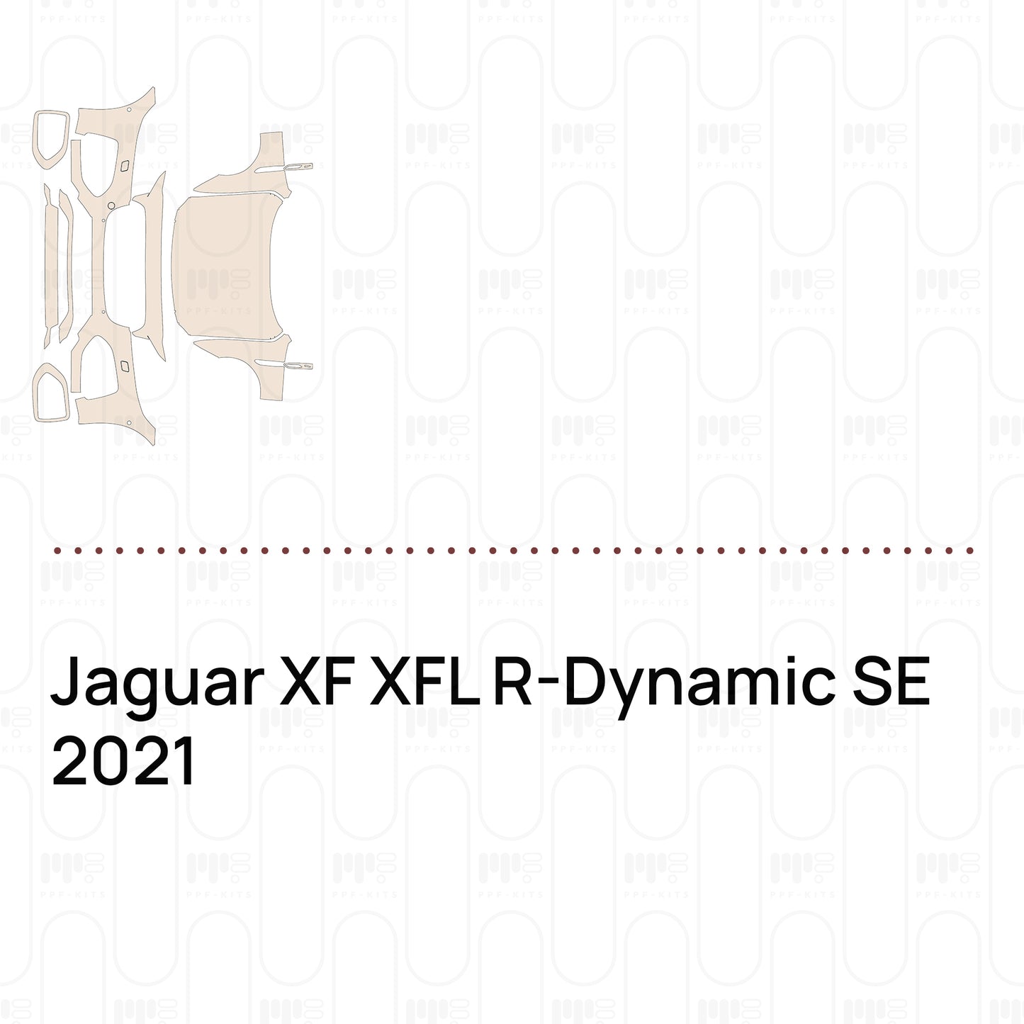 Pre-Cut PPF Jaguar XF XFL R-Dynamic SE 2021