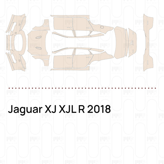 Pre-Cut PPF Jaguar XJ XJL R 2018