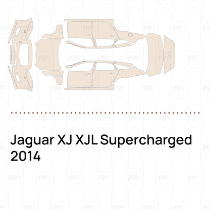 Pre-Cut PPF Jaguar XJ XJL Supercharged 2014