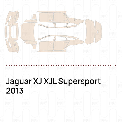Pre-Cut PPF Jaguar XJ XJL Supersport 2013