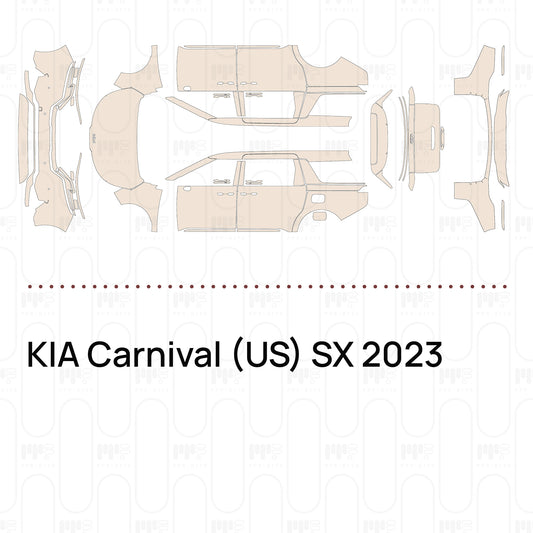 Pre-Cut PPF KIA Carnival (US) SX 2023