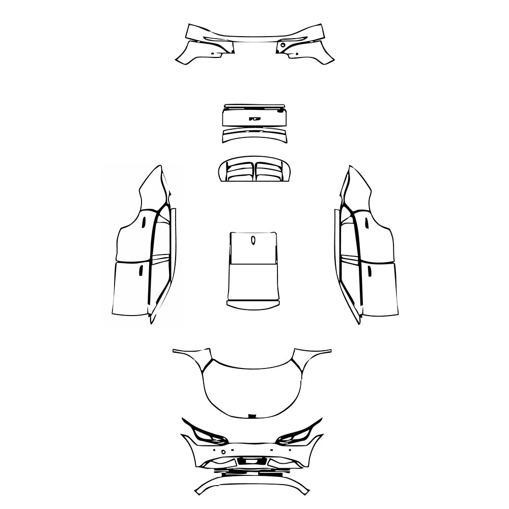 Pre-Cut PPF KIA EV6 Air 2021 - PPF-Kits