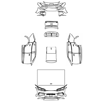 Pre-Cut PPF KIA EV6 GT-Line 2021 - PPF-Kits