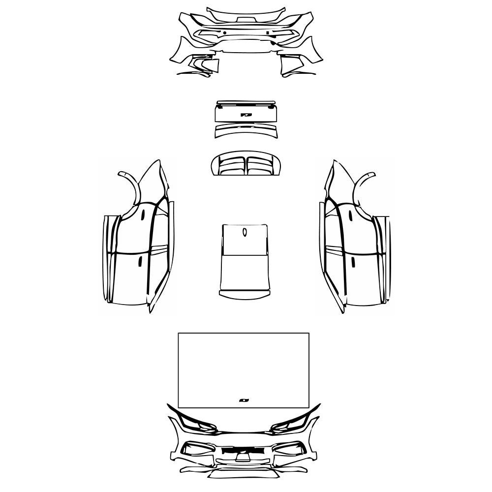 Pre-Cut PPF KIA EV6 GT-Line S 2021 - PPF-Kits