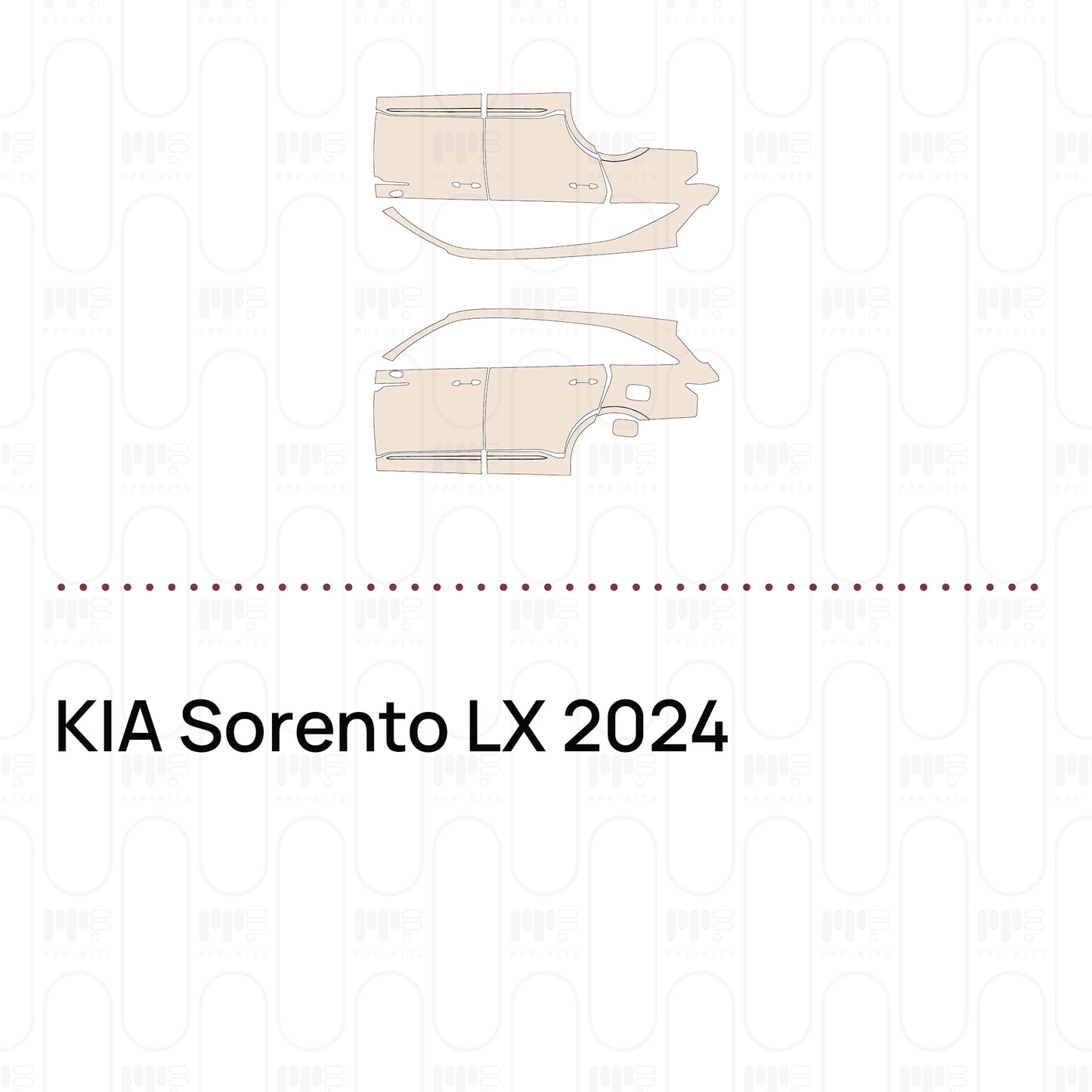 Pre-Cut PPF KIA Sorento LX 2024