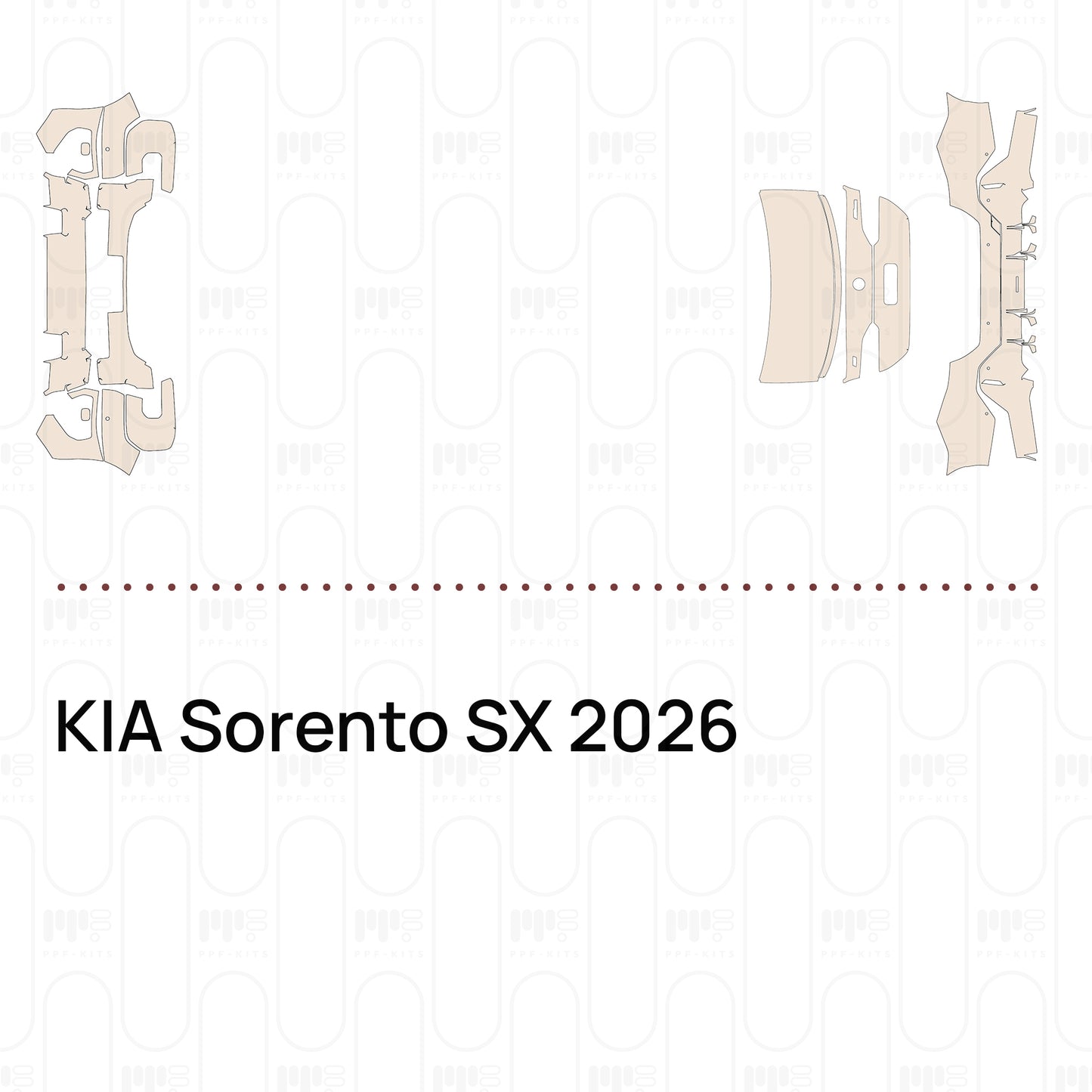 Pre-Cut PPF KIA Sorento SX 2026