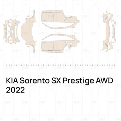 Pre-Cut PPF KIA Sorento SX Prestige AWD 2022