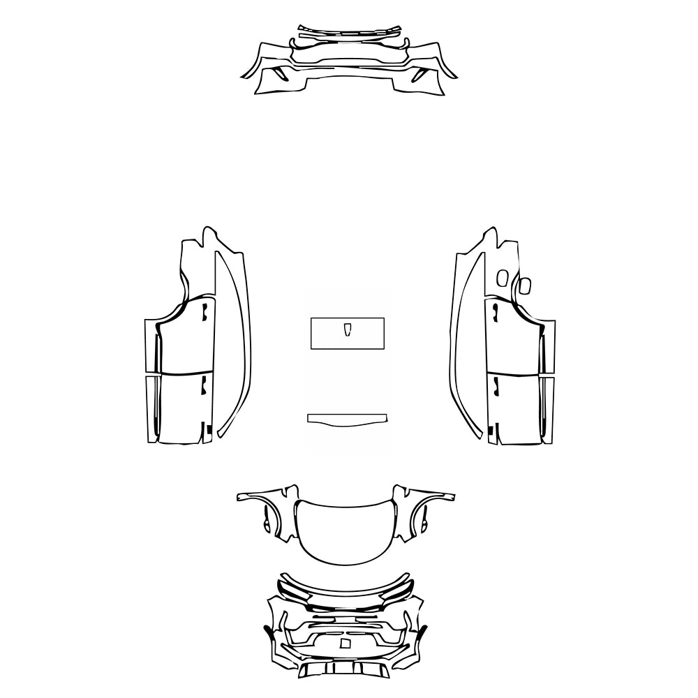 Pre-Cut PPF KIA Sorento S 2021 - PPF-Kits