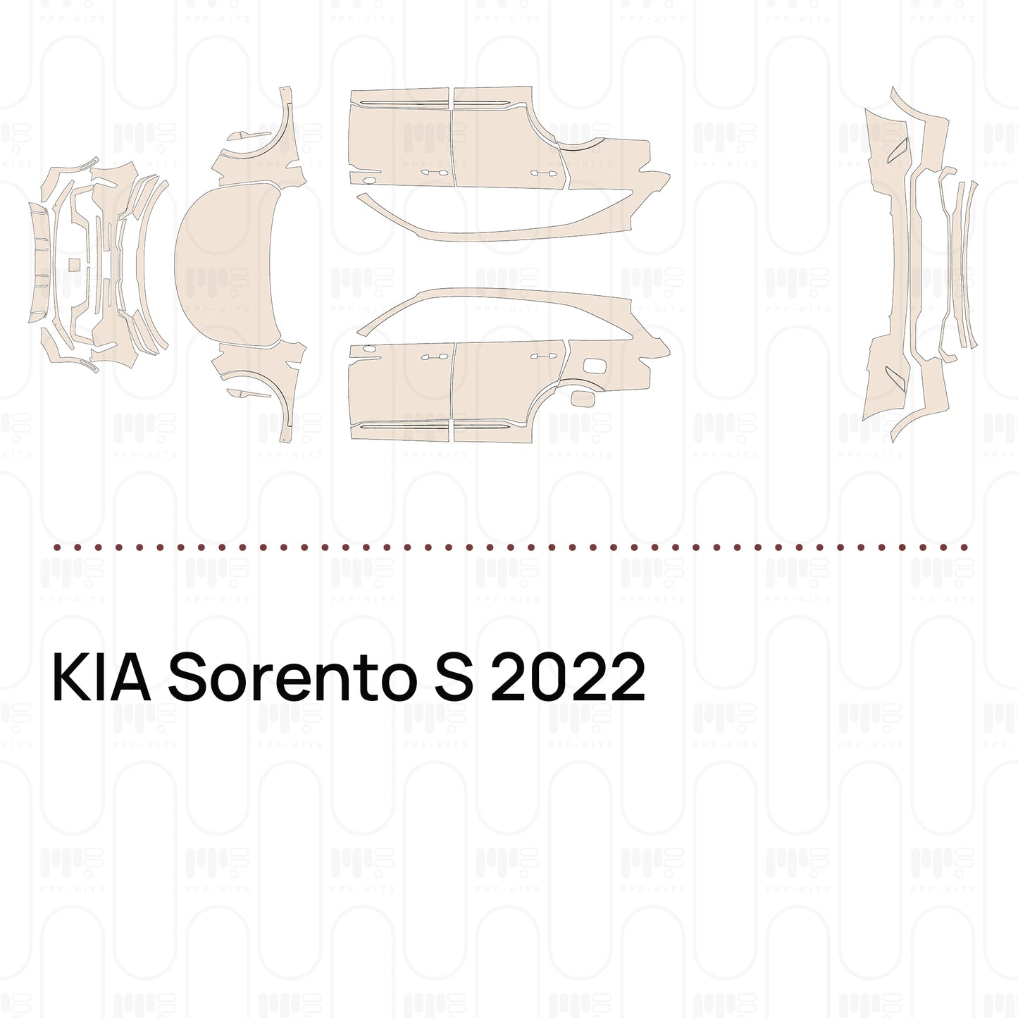 Pre-Cut PPF KIA Sorento S 2022