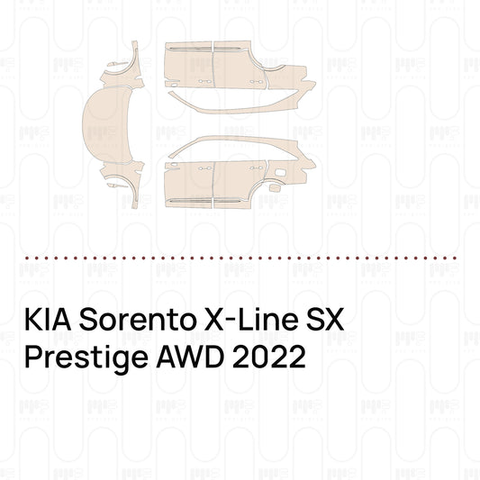 Pre-Cut PPF KIA Sorento X-Line SX Prestige AWD 2022