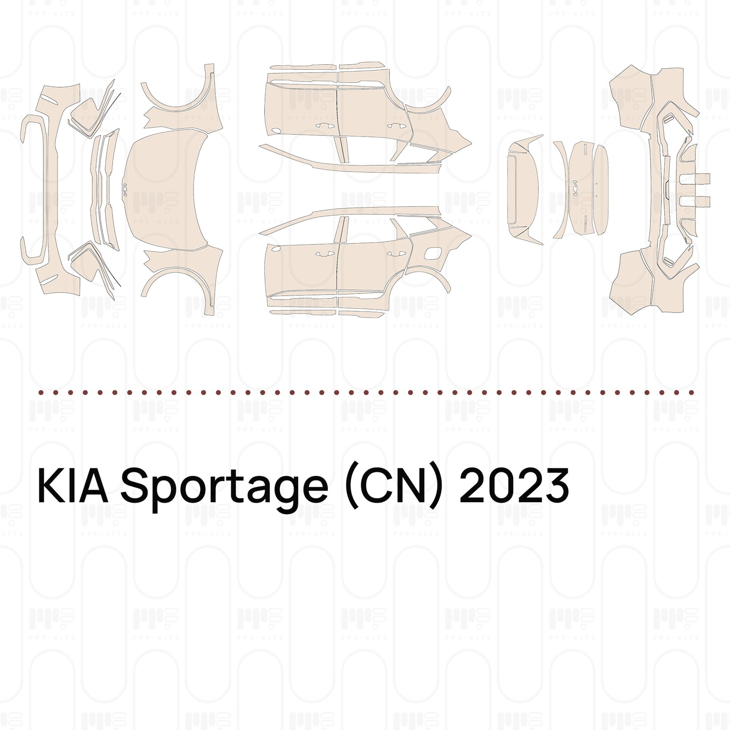 Pre-Cut PPF KIA Sportage (CN) 2023