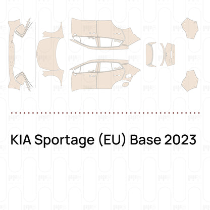 Pre-Cut PPF KIA Sportage (EU) Base 2023