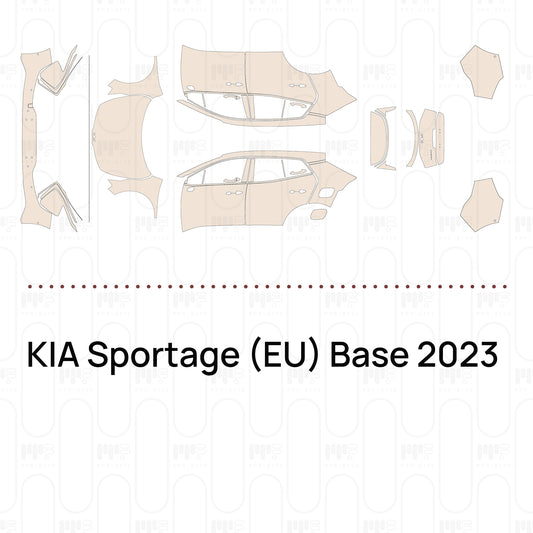 Pre-Cut PPF KIA Sportage (EU) Base 2023