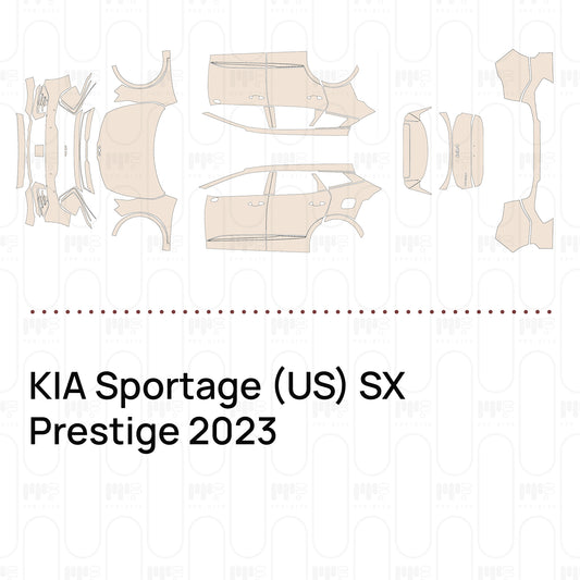Pre-Cut PPF KIA Sportage (US) SX Prestige 2023