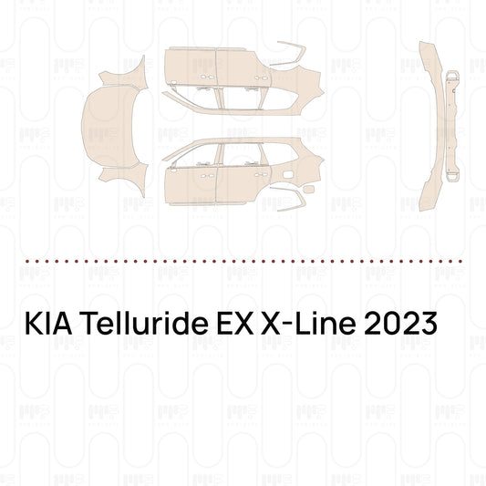 Pre-Cut PPF KIA Telluride EX X-Line 2023