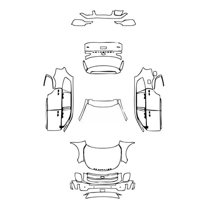 Pre-Cut PPF KIA Telluride LX 2020 - PPF-Kits