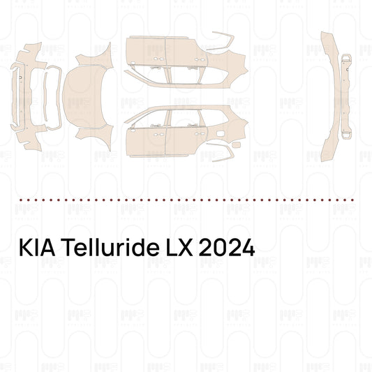 Pre-Cut PPF KIA Telluride LX 2024