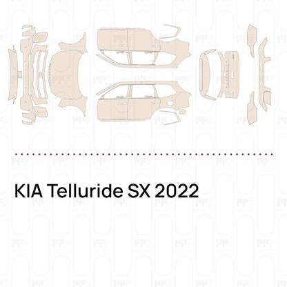 Pre-Cut PPF KIA Telluride SX 2022