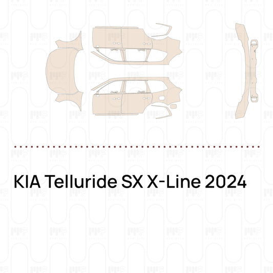 Pre-Cut PPF KIA Telluride SX X-Line 2024