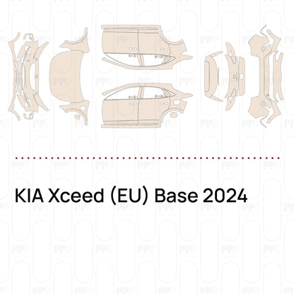 Pre-Cut PPF KIA Xceed (EU) Base 2024