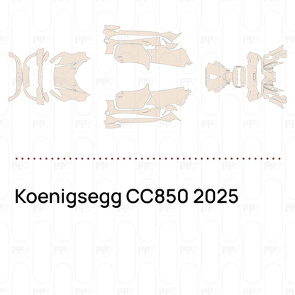Pre-Cut PPF Koenigsegg CC850 2025