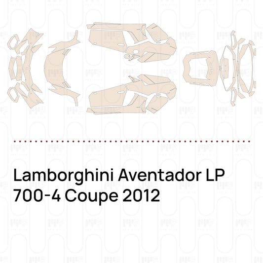 Pre-Cut PPF Lamborghini Aventador LP 700-4 Coupe 2012