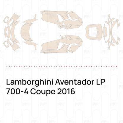 Pre-Cut PPF Lamborghini Aventador LP 700-4 Coupe 2016