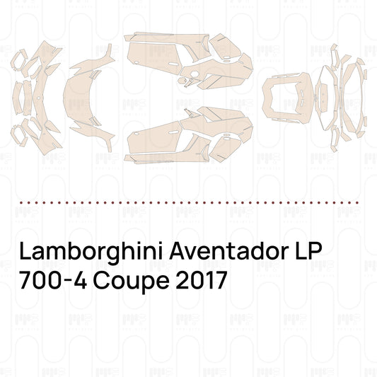 Pre-Cut PPF Lamborghini Aventador LP 700-4 Coupe 2017