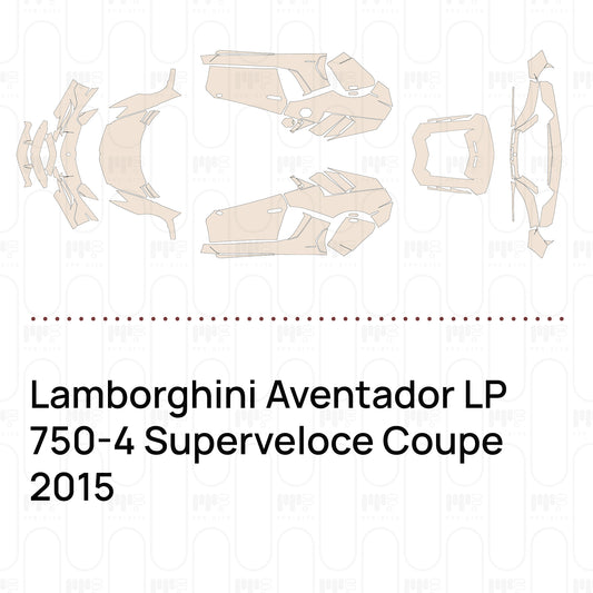 Pre-Cut PPF Lamborghini Aventador LP 750-4 Superveloce Coupe 2015