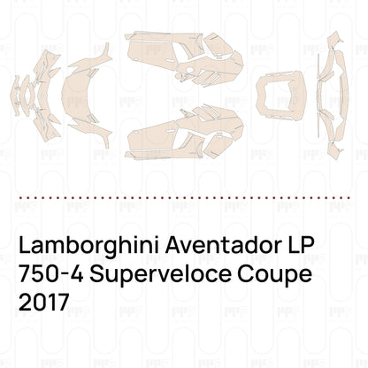 Pre-Cut PPF Lamborghini Aventador LP 750-4 Superveloce Coupe 2017