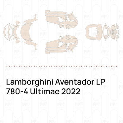 Pre-Cut PPF Lamborghini Aventador LP 780-4 Ultimae 2022