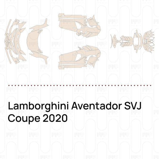 Pre-Cut PPF Lamborghini Aventador SVJ Coupe 2020