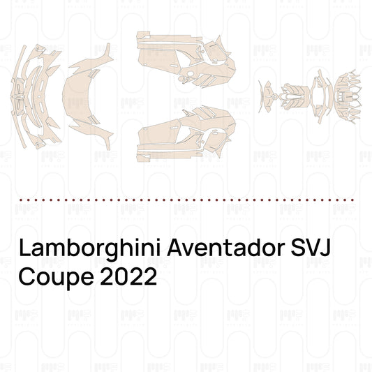 Pre-Cut PPF Lamborghini Aventador SVJ Coupe 2022