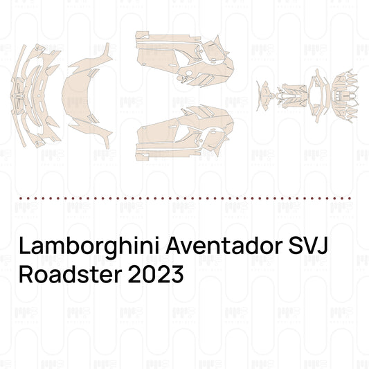 Pre-Cut PPF Lamborghini Aventador SVJ Roadster 2023