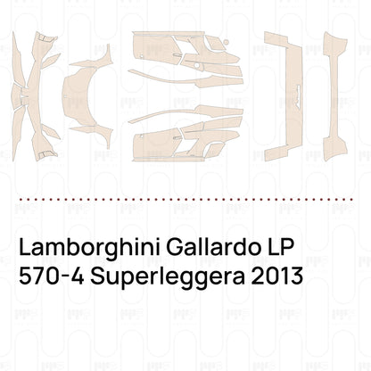 Pre-Cut PPF Lamborghini Gallardo LP 570-4 Superleggera 2013