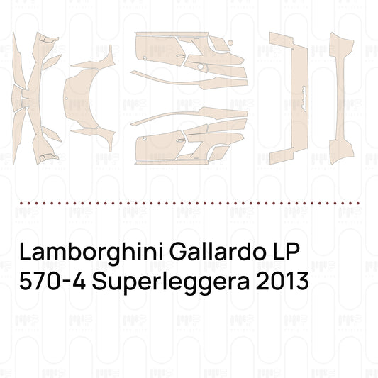 Pre-Cut PPF Lamborghini Gallardo LP 570-4 Superleggera 2013