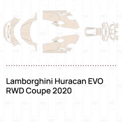 Pre-Cut PPF Lamborghini Huracan EVO RWD Coupe 2020